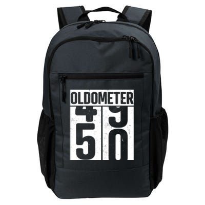 Oldometer 50 50th Birthday Oldometer Daily Commute Backpack