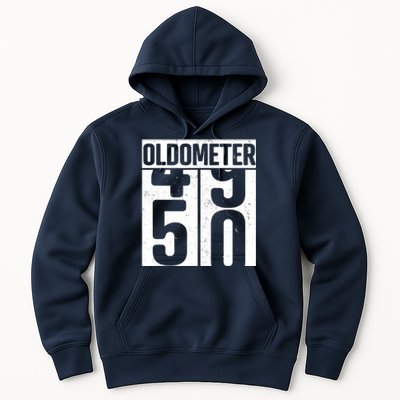 Oldometer 50 50th Birthday Oldometer Hoodie