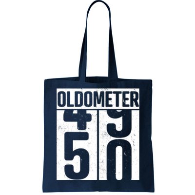 Oldometer 50 50th Birthday Oldometer Tote Bag