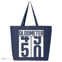 Oldometer 50 50th Birthday Oldometer 25L Jumbo Tote