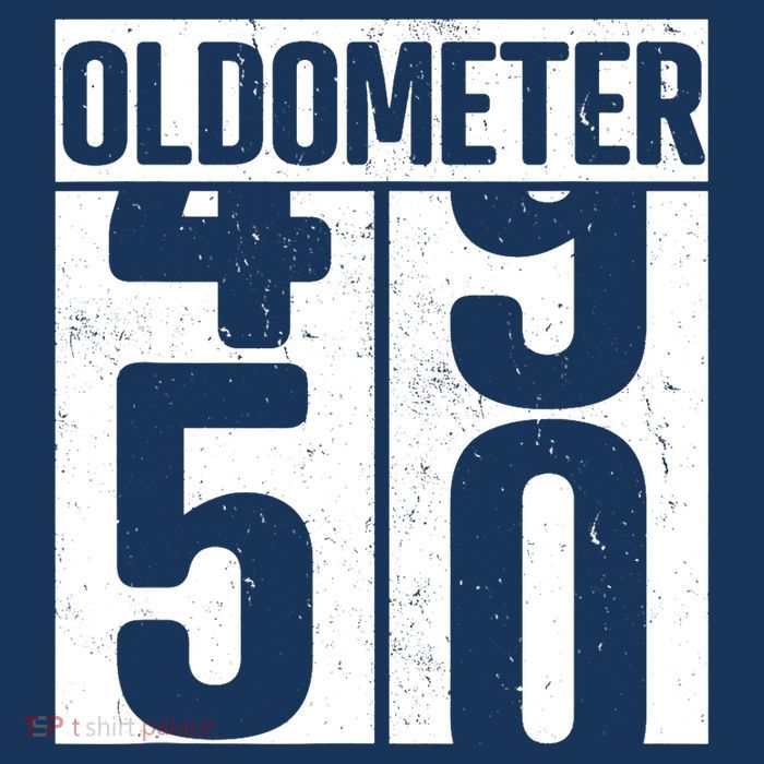 Oldometer 50 50th Birthday Oldometer 25L Jumbo Tote
