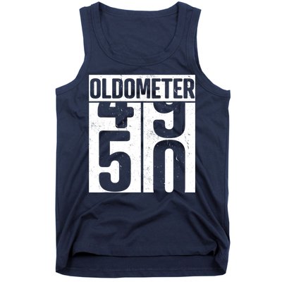 Oldometer 50 50th Birthday Oldometer Tank Top