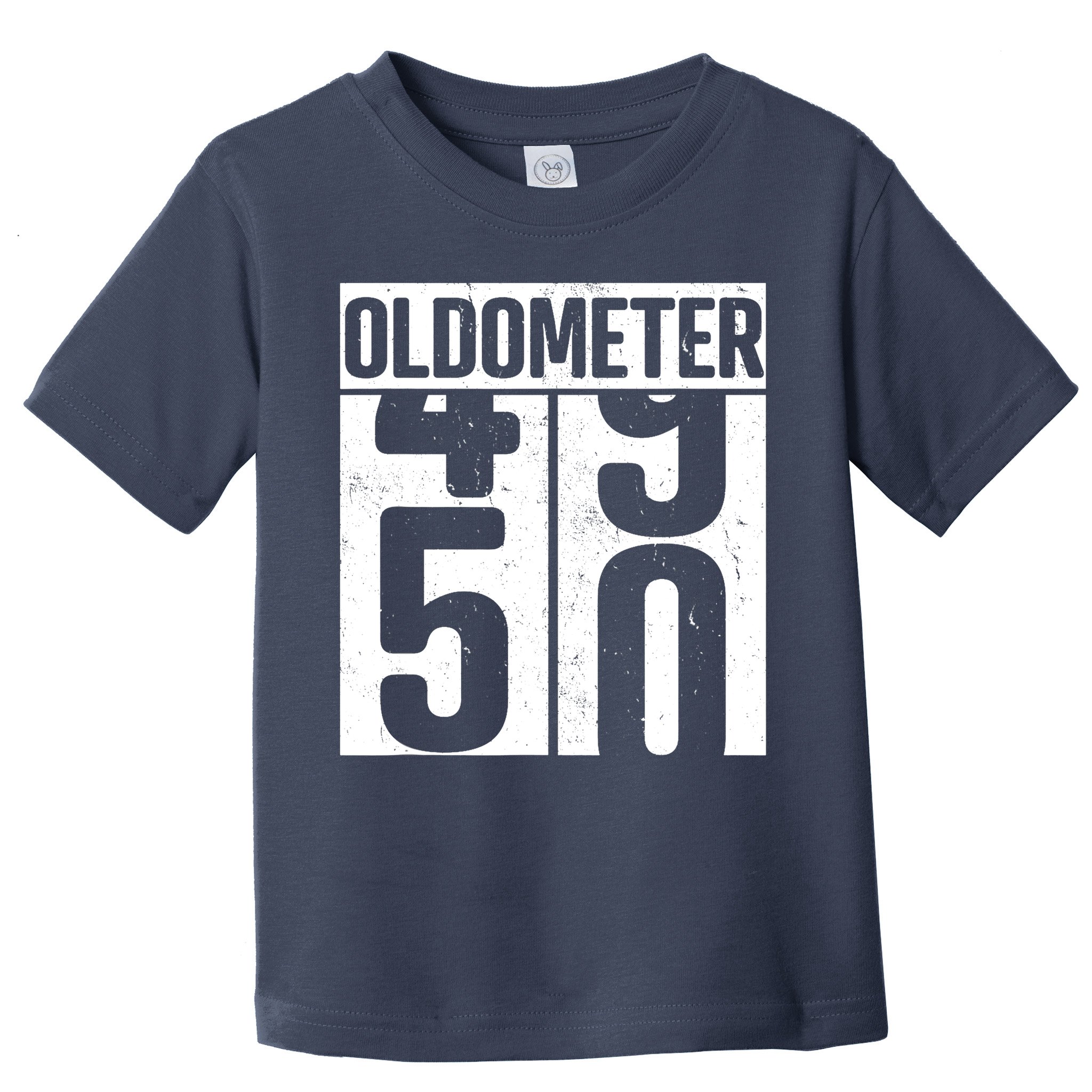 Oldometer 50 50th Birthday Oldometer Toddler T-Shirt