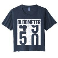 Oldometer 50 50th Birthday Oldometer Crop Top