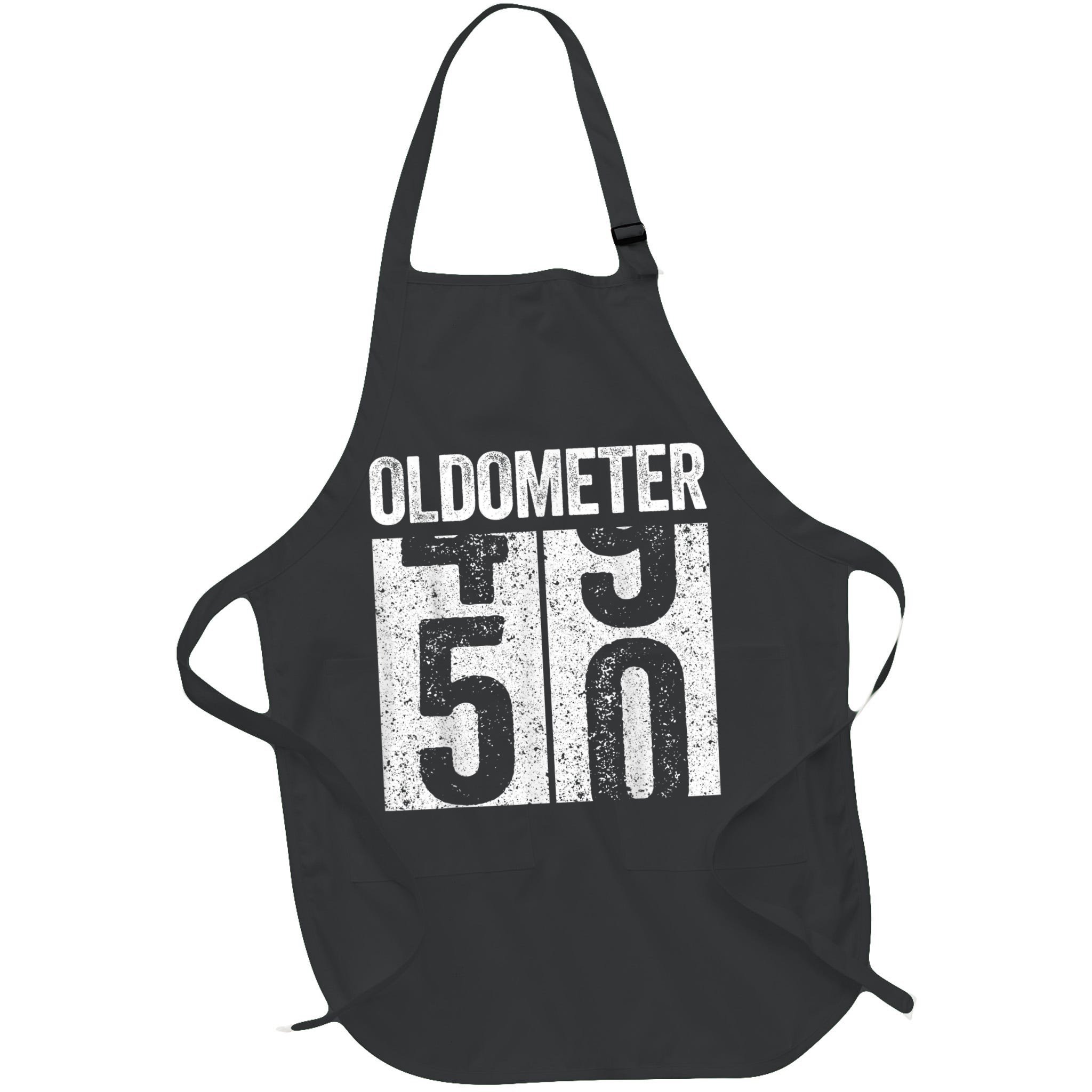 Oldometer 50 50th Birthday Shirt shirt Apron