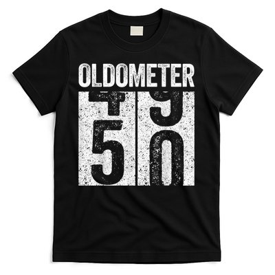 Oldometer 50 50th Birthday Shirt shirt T-Shirt