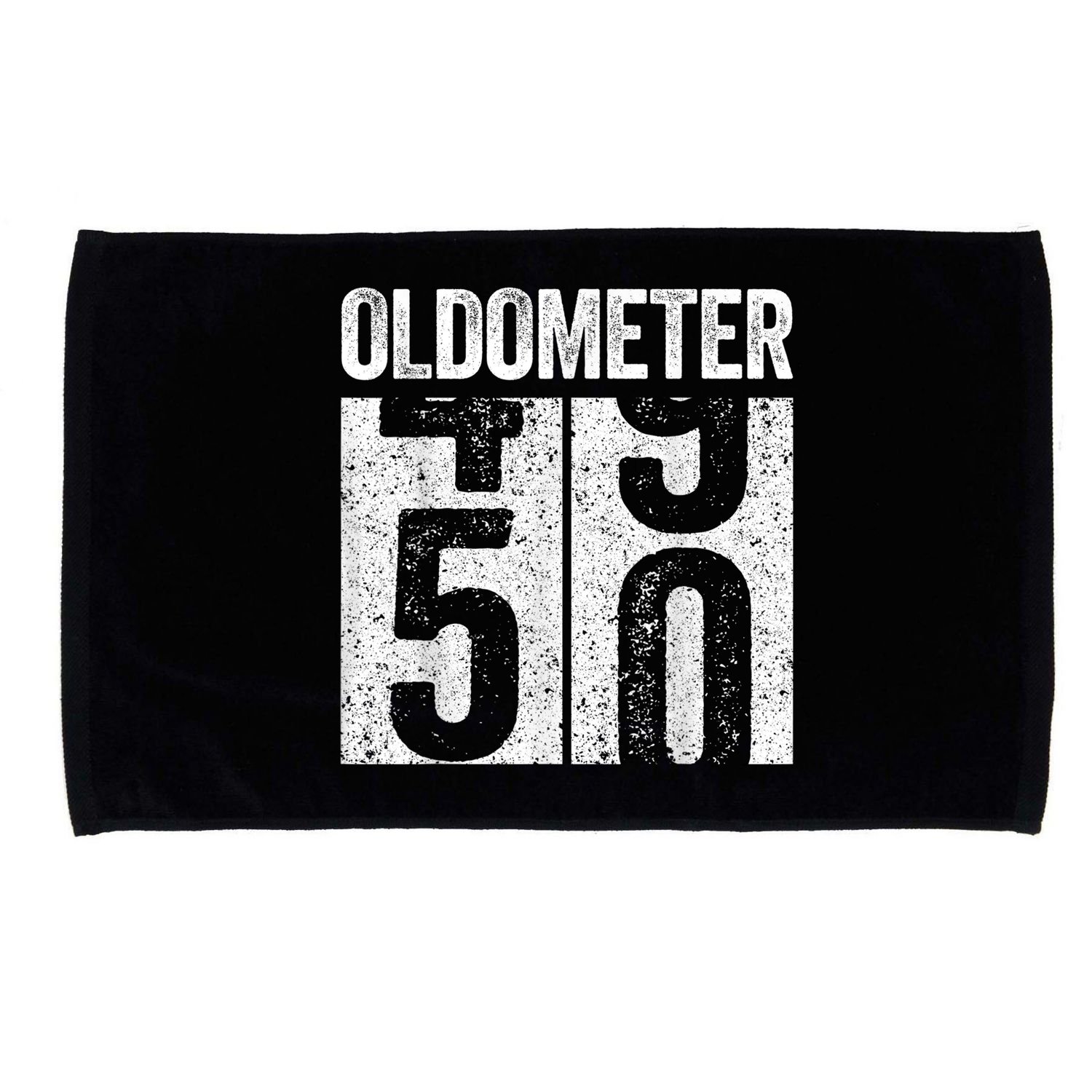 Oldometer 50 50th Birthday Shirt shirt Microfiber Hand Towel