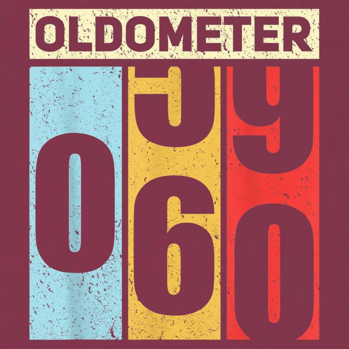 Oldometer 59-60 Funny 60th Birthday Odometer Gift Oldometer 16oz Travel Tumbler