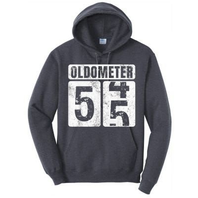 Oldometer 55 Shirt Vintage Funny 55th Birthday Present Gift Idea Tall Hoodie