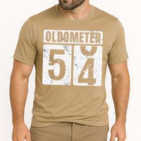Oldometer 54 Vintage Funny 54th Birthday Gift Idea Cooling Performance Crew T-Shirt