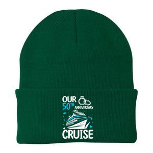 Our 50th Wedding Anniversary Cruise 50 Years Anniversary Knit Cap Winter Beanie