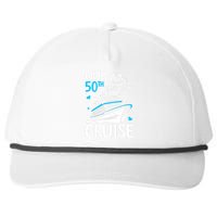 Our 50th Wedding Anniversary Cruise 50 Years Anniversary Snapback Five-Panel Rope Hat