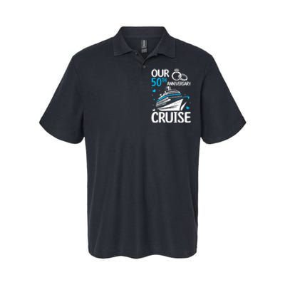 Our 50th Wedding Anniversary Cruise 50 Years Anniversary Softstyle Adult Sport Polo