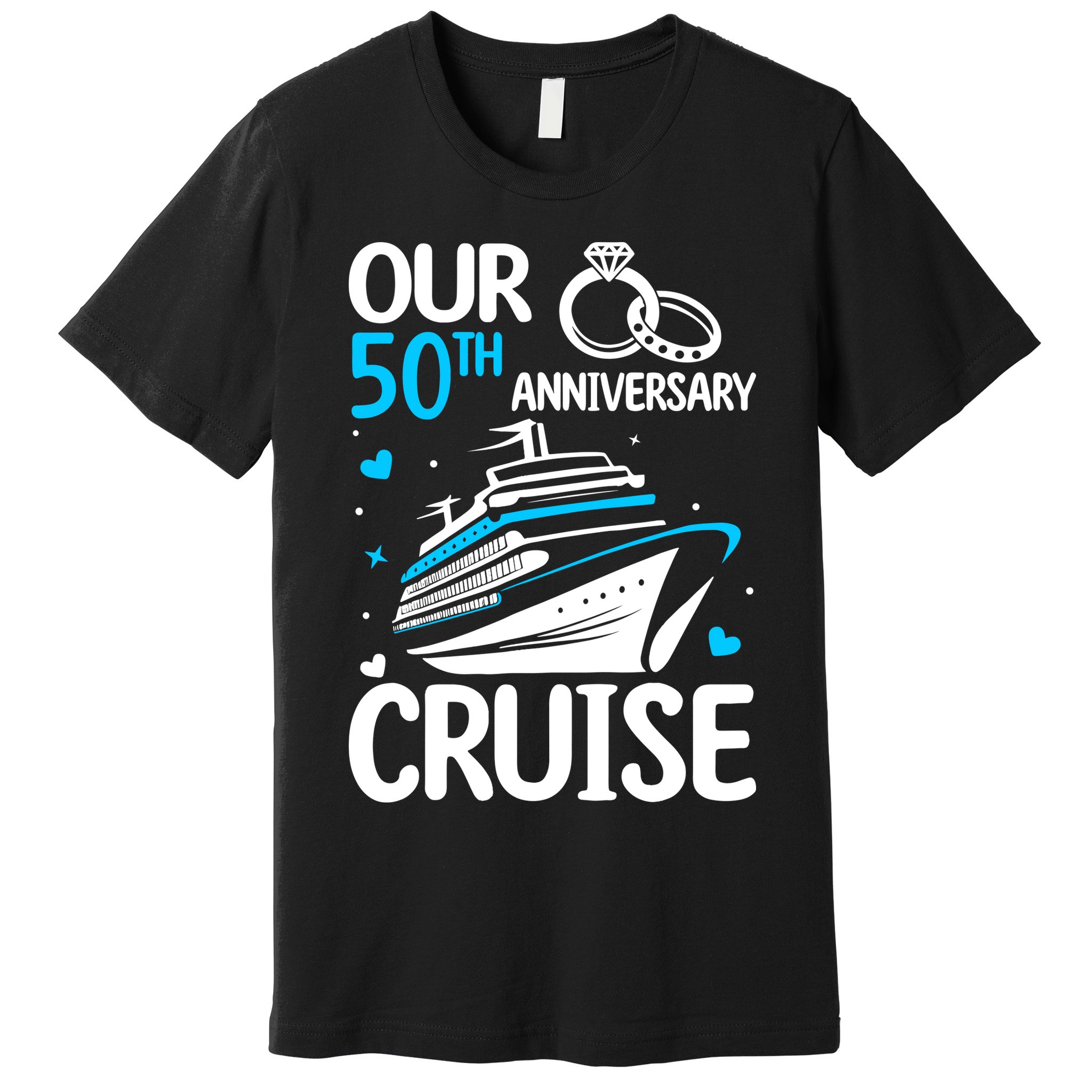 Our 50th Wedding Anniversary Cruise 50 Years Anniversary Premium T-Shirt