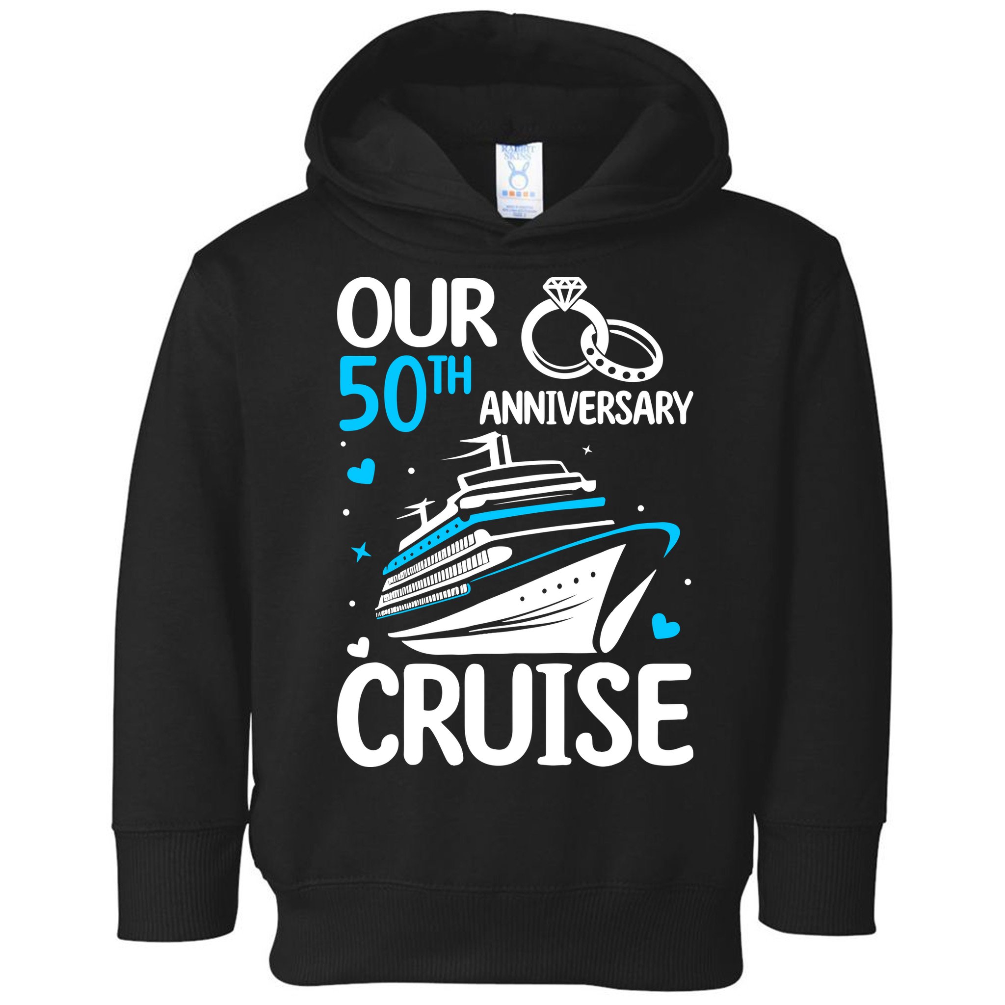 Our 50th Wedding Anniversary Cruise 50 Years Anniversary Toddler Hoodie