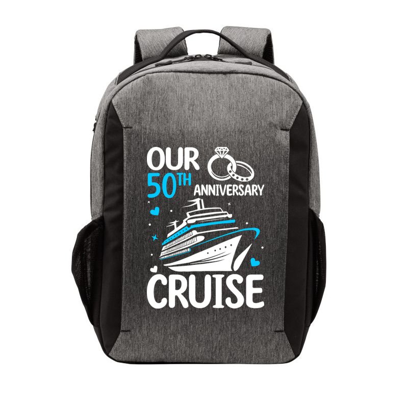 Our 50th Wedding Anniversary Cruise 50 Years Anniversary Vector Backpack