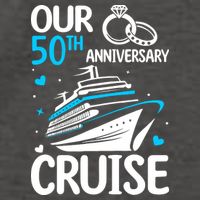 Our 50th Wedding Anniversary Cruise 50 Years Anniversary Vector Backpack