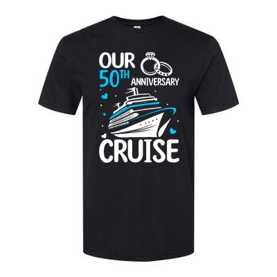 Our 50th Wedding Anniversary Cruise 50 Years Anniversary Softstyle CVC T-Shirt