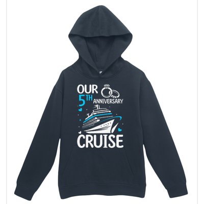 Our 5th Wedding Anniversary Cruise 5 Years Anniversary Urban Pullover Hoodie