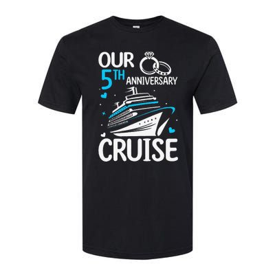 Our 5th Wedding Anniversary Cruise 5 Years Anniversary Softstyle CVC T-Shirt