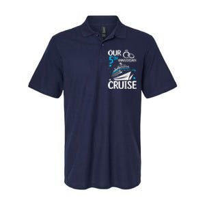 Our 5th Wedding Anniversary Cruise 5 Years Anniversary Softstyle Adult Sport Polo