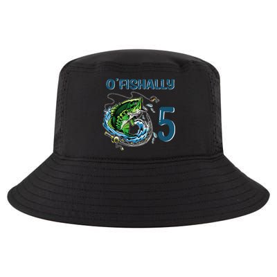 OFishally 5 Years Old Fisherman 5th Birthday Fishing Cool Comfort Performance Bucket Hat