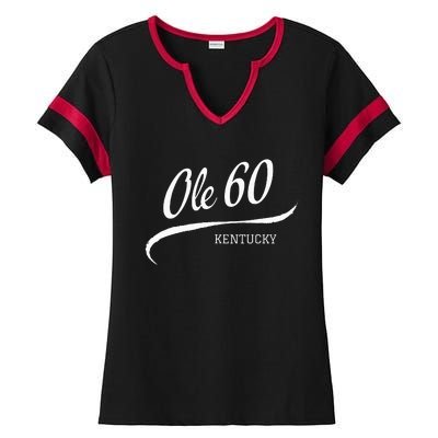 Ole 60 Ladies Halftime Notch Neck Tee