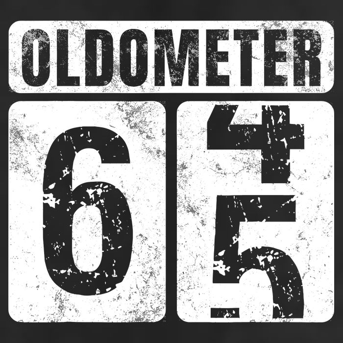 Oldometer 65 Vintage Funny 65th Birthday Gift Idea Hat