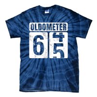 Oldometer 65 Vintage Funny 65th Birthday Gift Idea Tie-Dye T-Shirt