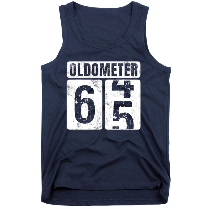 Oldometer 65 Vintage Funny 65th Birthday Gift Idea Tank Top