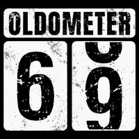 Oldometer 69 Vintage Funny 69th Birthday Gift Idea Bucket Hat