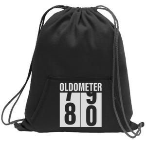 Oldometer 60 Years Sweatshirt Cinch Pack Bag