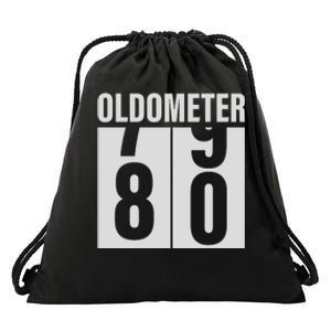 Oldometer 60 Years Drawstring Bag