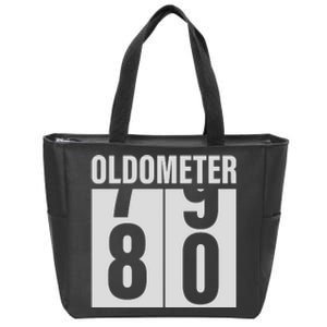 Oldometer 60 Years Zip Tote Bag