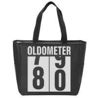 Oldometer 60 Years Zip Tote Bag