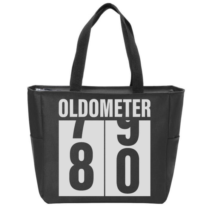 Oldometer 60 Years Zip Tote Bag