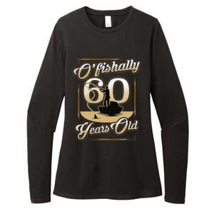 OFishally 60 Years Old 60th Birthday Fishing Gift Womens CVC Long Sleeve Shirt