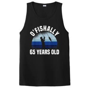 Ofishally 65 Years Old Fisherman 65th Birthday Fishing PosiCharge Competitor Tank