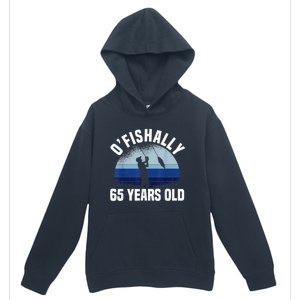 Ofishally 65 Years Old Fisherman 65th Birthday Fishing Urban Pullover Hoodie