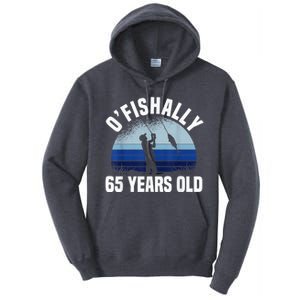 Ofishally 65 Years Old Fisherman 65th Birthday Fishing Tall Hoodie