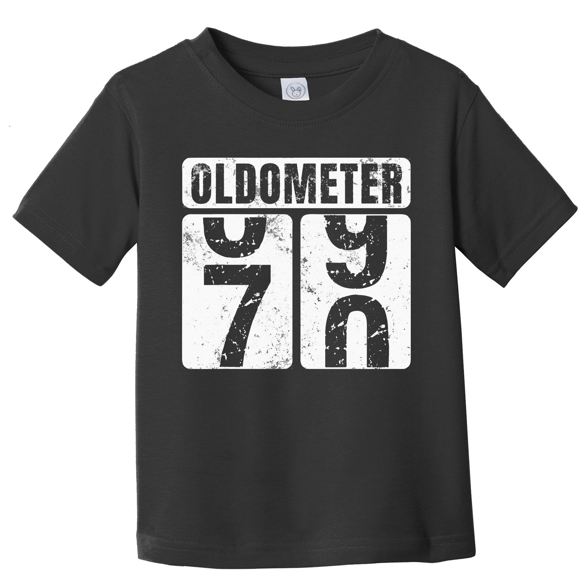 Oldometer 70 Vintage Funny 70th Birthday Gift Idea Toddler T-Shirt