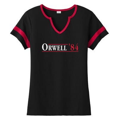 Orwell 84 Ladies Halftime Notch Neck Tee