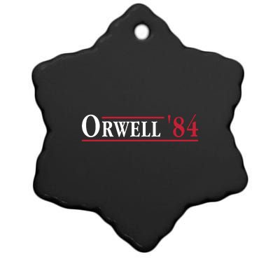 Orwell 84 Ceramic Star Ornament