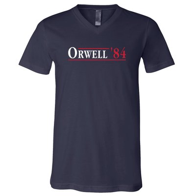 Orwell 84 V-Neck T-Shirt