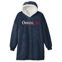 Orwell 84 Hooded Wearable Blanket