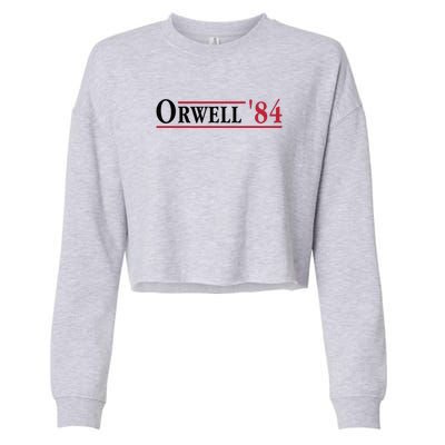 Orwell 84 Cropped Pullover Crew