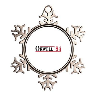 Orwell 84 Metallic Star Ornament