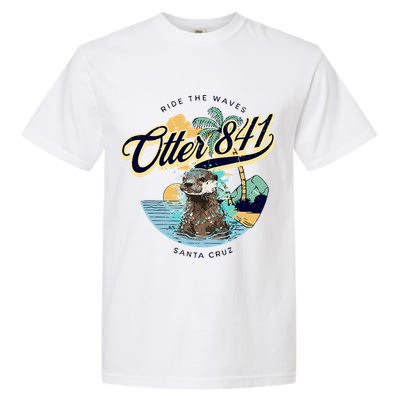 Otter 841 Surfing Otter 841 California Surf Board Otter 841 Garment-Dyed Heavyweight T-Shirt
