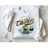 Otter 841 Surfing Otter 841 California Surf Board Otter 841 Sweatshirt