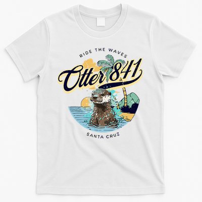 Otter 841 Surfing Otter 841 California Surf Board Otter 841 T-Shirt